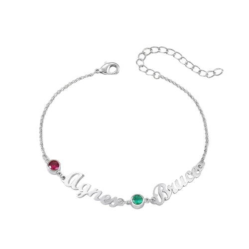 personalized bracelet. personalized name bracelet, personalized birthstone bracelet
