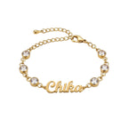 custom bracelet,custom name bracelet, birthstone bracelet