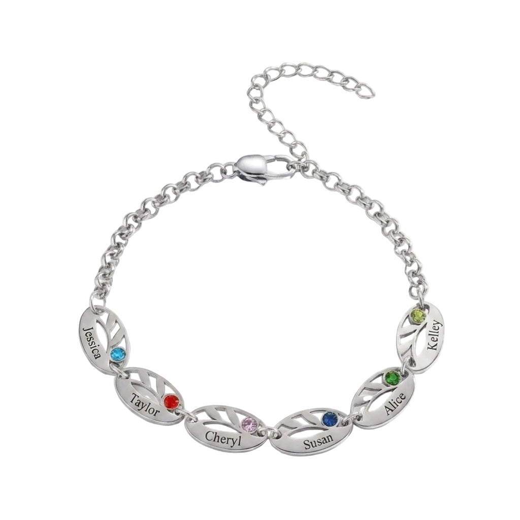 personalized bracelet. personalized name bracelet, personalized birthstone bracelet