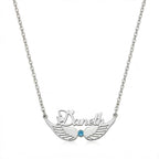 personalized necklace. Personalized name necklace, birthstone necklace