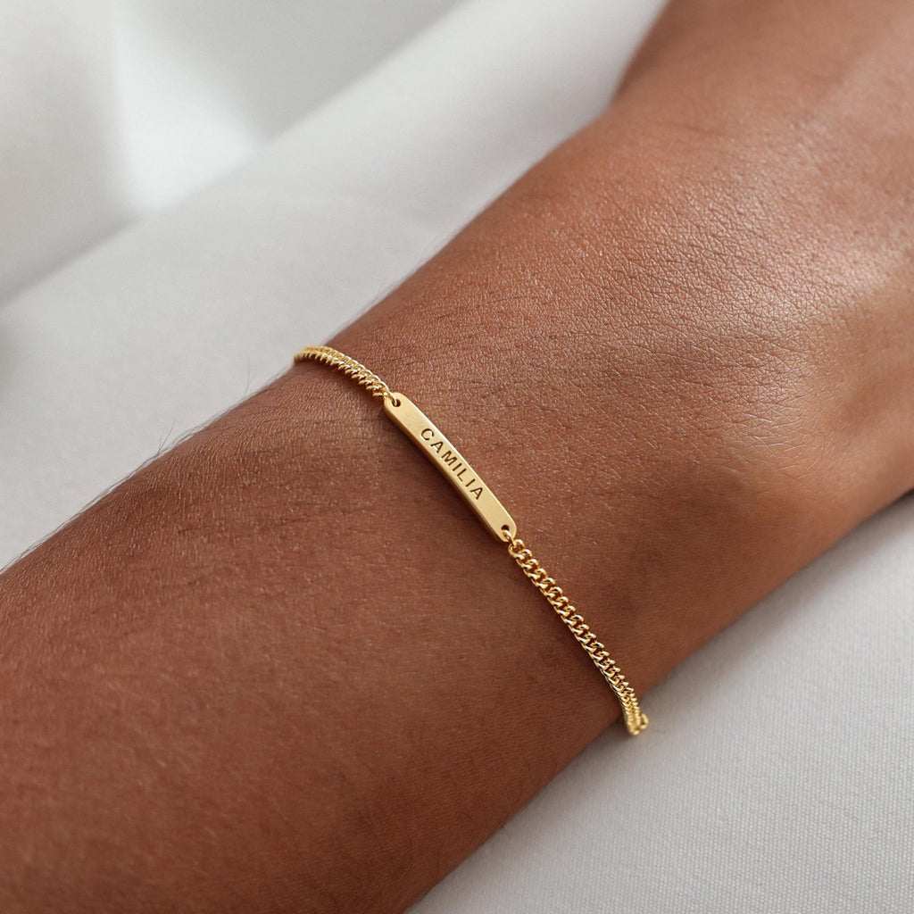 Personalized Name Bracelets - Custom Jewelry - Gold/Silver - Gift For Mom/Grandma/Girlfriend - #TagonixSS51