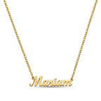 custom necklace, name necklace, custom name necklace