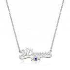 personalized necklace. personalized name necklace, birthstone necklace