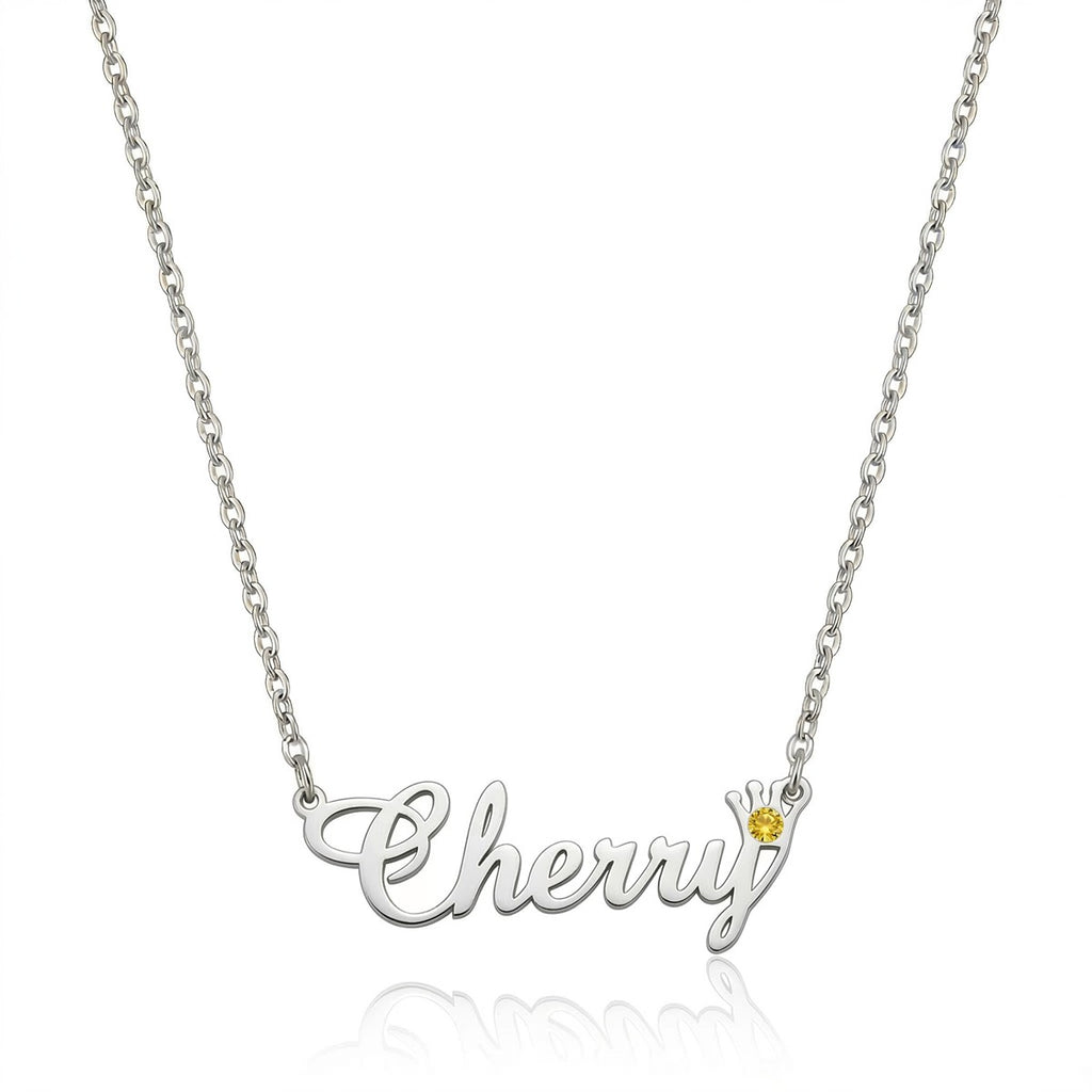 personalized necklace. personalized name necklace, birthstone necklace