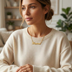 Personalized Name Necklace - Custom Jewelry - Gold/Silver/Rose Gold - Gift For Mom/Grandmother/Girlfriend - #Tagonix1471