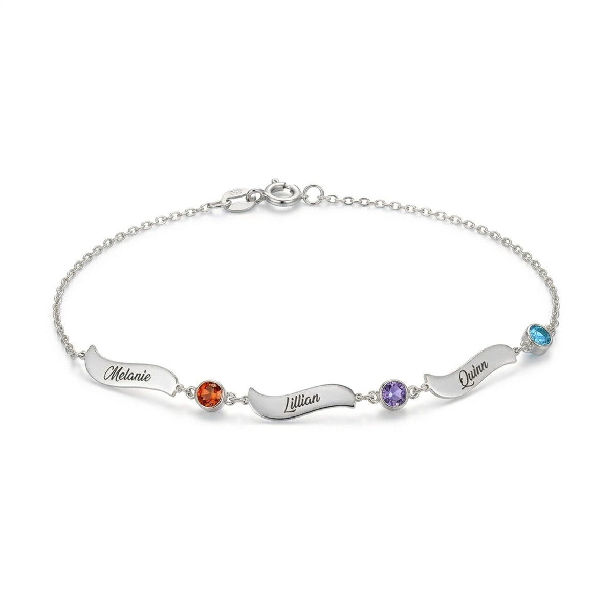 personalized bracelet. personalized name bracelet, personalized birthstone bracelet
